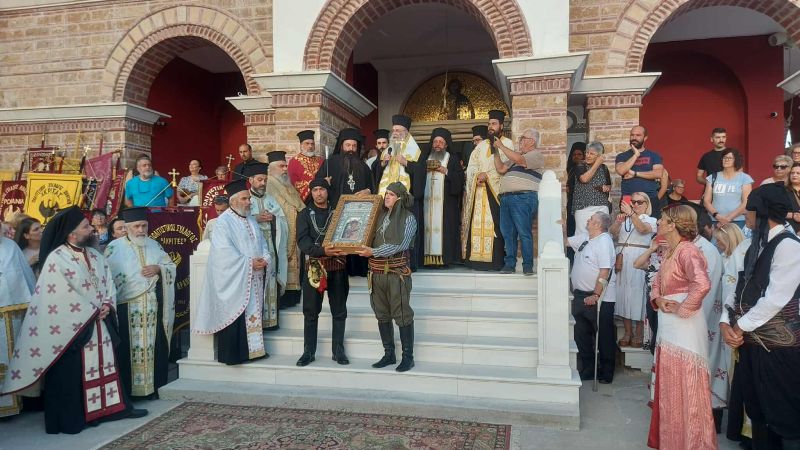 Η εορτή της Μεταμορφώσεως στη Λαυρεντιανή Μονή